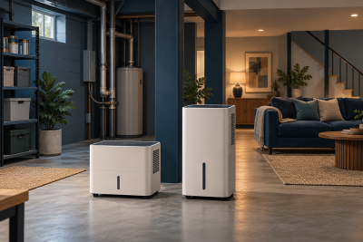 Conceptual illustration: Best basement dehumidifiers